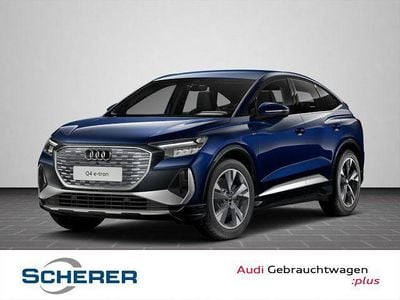 Navarrablau metallic (metallic) Gebraucht 2024 Audi Q4 Sportback e-tron Ambiente SUV | 38.990 € (Superpreis)