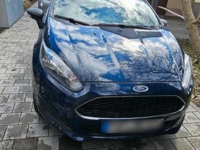 Gebraucht Ford Fiesta 60 PS (44 kW) 2017 Blau Kleinwagen