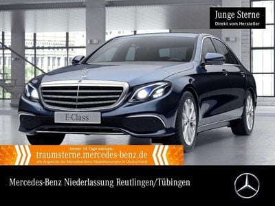 Blau Gebraucht 2020 Mercedes E450 Avantgarde Limousine | 39.890 € (Superpreis)