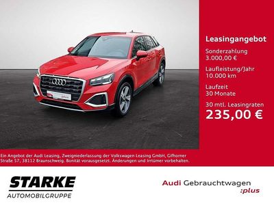Gebraucht Audi Q2 Advanced 150 PS (110 kW) 2025 Rot (progressivrot metallic) SUV