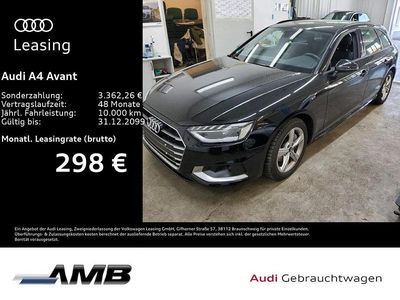 Second-hand Audi A4 Advanced Plus 204 CP (150 kW) 2023 Negru Break