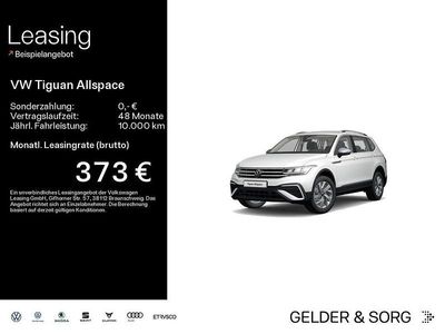 Gebraucht VW Tiguan Allspace Life 200 PS (147 kW) 2022 Pure white SUV