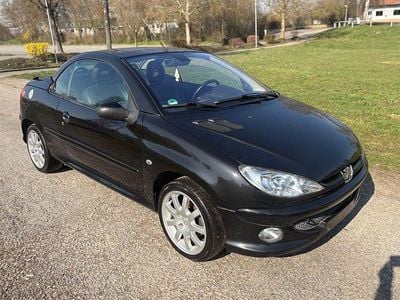 Begagnad Peugeot 206 CC Platinum 109 HK (80 kW) 2007 Svart Cab