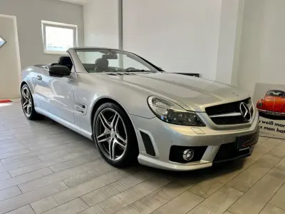 Gebraucht Mercedes SL63 AMG AMG 525 PS (386 kW) 2009 Silber Cabrio