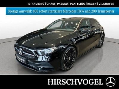 Gebraucht Mercedes A250 AMG line 224 PS (164 kW) 2022 Metalliclack kosmosschwarz Limousine