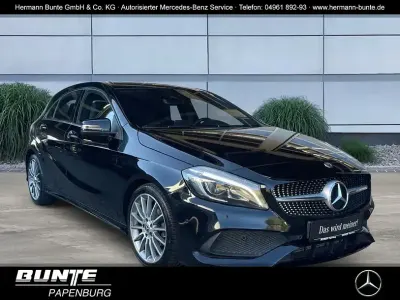 Brugt Mercedes A180 AMG 109 HK (80 kW) 2018 Sort Sedan