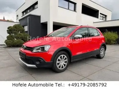 Brugt VW Polo Cross 86 HK (63 kW) 2011 Rød Hatchback