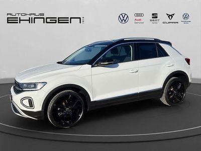 Gebraucht VW T-Roc Style 110 PS (80 kW) 2022 Pure white/deep black perleffekt SUV