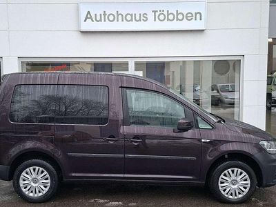 Gebraucht VW Caddy Trendline 84 PS (61 kW) 2018 Black berry metallic Van / Kleinbus