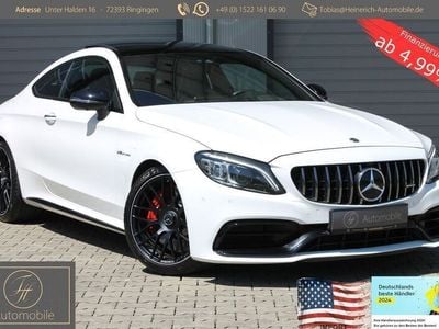 Gebraucht Mercedes C63S AMG AMG 510 PS (375 kW) 2019 Polarweiss  unilack Coupé