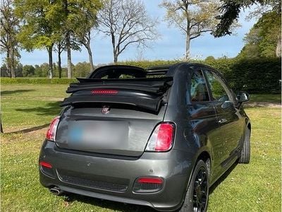 Brugt Fiat 500S Sport 69 HK (50 kW) 2014 Grå Cabriolet