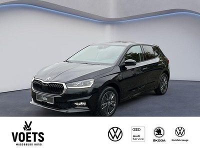 Neu Skoda Fabia Lodge 95 PS (69 kW) 2025 Blau Limousine