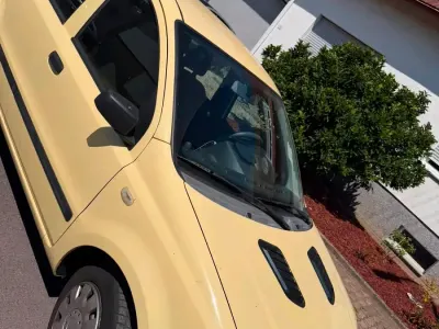 Gebraucht Fiat Panda 54 PS (39 kW) 2009 Gelb Kleinwagen