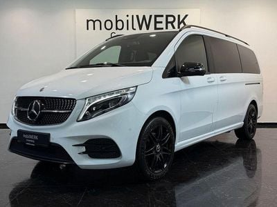 Second-hand Mercedes V300 AMG line 237 CP (174 kW) 2022 Alb Monovolum