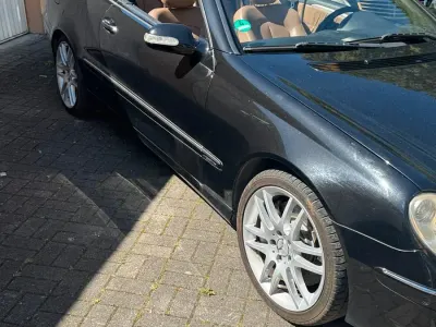Gebraucht Mercedes CLK320 2007 Schwarz Cabrio