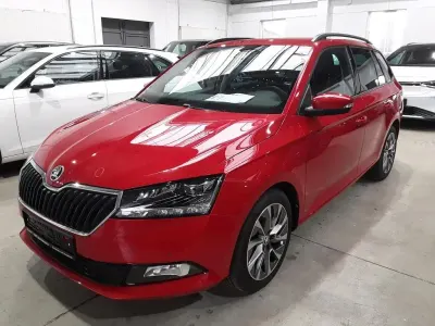 Gebraucht Skoda Fabia Best of 95 PS (69 kW) 2022 Rot Kleinwagen