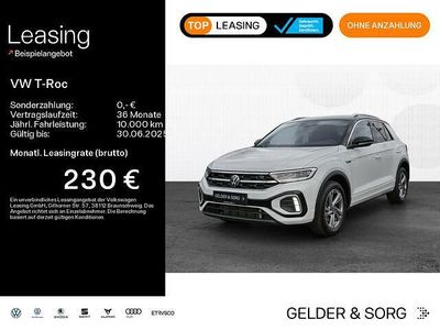 Second-hand VW T-Roc R-line 150 CP (110 kW) 2024 Alb SUV