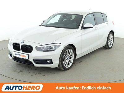 Usata BMW 118 Sport Line 136 CV (100 kW) 2018 Bianco Utilitaria