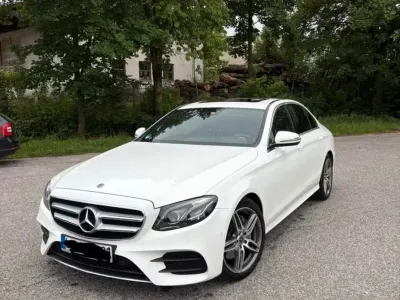 Gebraucht Mercedes E250 AMG line 211 PS (155 kW) 2017 Weiß Limousine