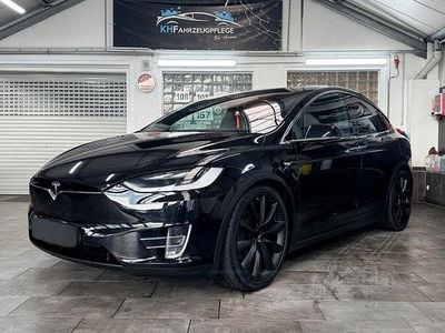 Begagnad Tesla Model X 325 kW (443 HK) 2018 Svart SUV