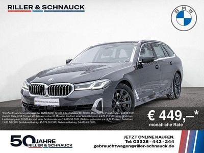 Gebraucht BMW 540 Luxury Line 333 PS (244 kW) 2021 Sophistograu Kombi