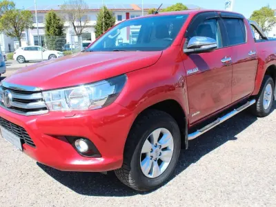 Brugt Toyota HiLux Comfort 150 HK (110 kW) 2017 Rød Pickup / Ladvogn