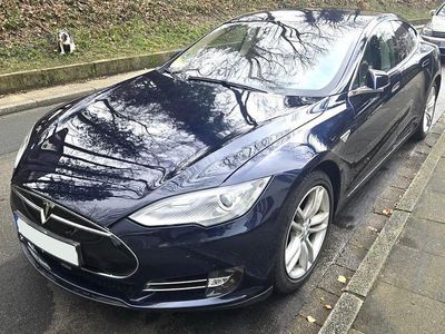 Gebraucht Tesla Model S 269 kW (367 PS) 2014 Blau Kleinwagen
