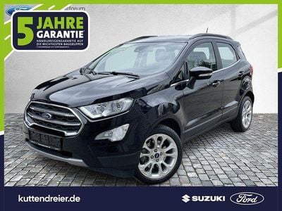 Second-hand Ford Ecosport Titanium 125 CP (91 kW) 2021 Negru SUV