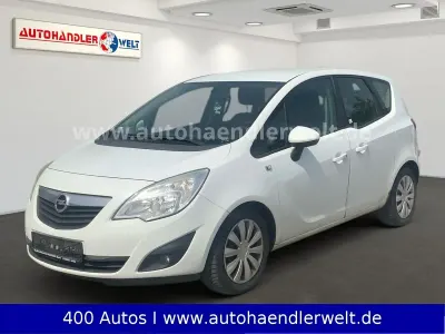 Gebraucht Opel Meriva Active 95 PS (69 kW) 2012 Weiß Van / Kleinbus