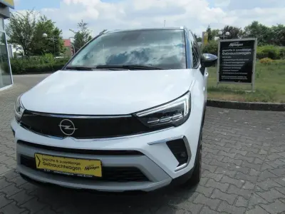 Gebraucht Opel Crossland Elegance 110 PS (80 kW) 2022 Weiß hell uni SUV