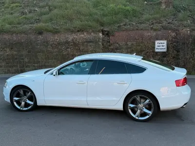 Gebraucht Audi A5 Sportback Ambiente 204 PS (150 kW) 2013 Weiß Kleinwagen