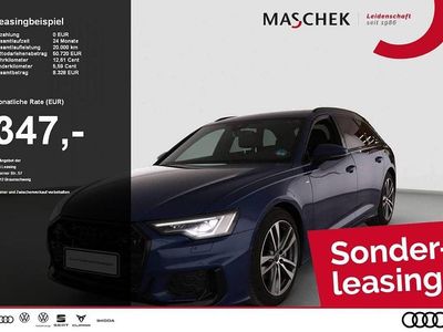 Ascariblau metallic Gebraucht 2025 Audi A6 S-Line Kombi | 50.720 € (Fairer Preis)
