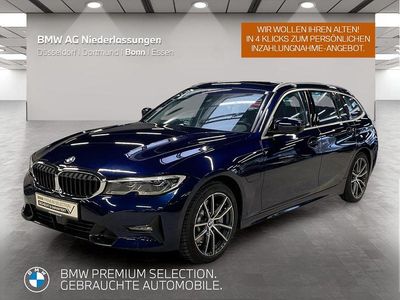 Blau Gebraucht 2020 BMW 330e Sport Line Kombi | 27.499 € (Fairer Preis)