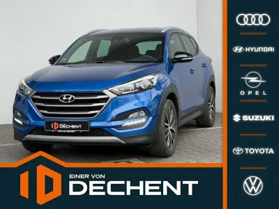 Używany Hyundai Tucson Passion 177 KM (130 kW) 2018 Niebieski SUV