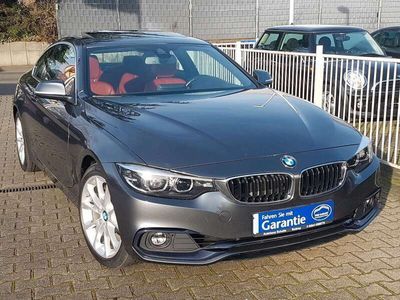 gebraucht BMW 420 i Coupé Sport Line Leder Navi Head-Up EGSD