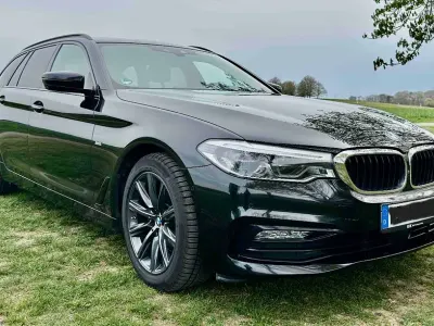Używany BMW 520 Sport Line 190 KM (139 kW) 2017 Czarny Kombi