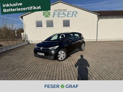 Gebraucht VW ID.3 Pure 110 kW (150 PS) 2021 Mangangrau metallic schwarz Kleinwagen