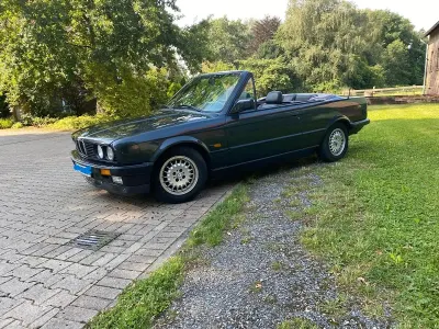 Gebraucht BMW 320 Cabriolet 129 PS (94 kW) 1989 Schwarz Cabrio