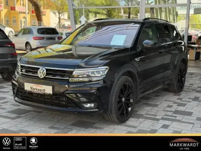 Usata VW Tiguan Allspace Highline 200 CV (147 kW) 2021 Nero SUV