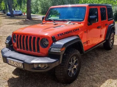 Gebraucht Jeep Wrangler Unlimited Rubicon 200 PS (147 kW) 2018 Orange SUV