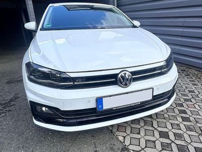 Gebraucht VW Polo R-line 95 PS (69 kW) 2019 Weiß Kleinwagen