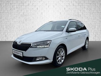 Gebraucht Skoda Fabia Soleil 95 PS (69 kW) 2020 Weiß Kleinwagen