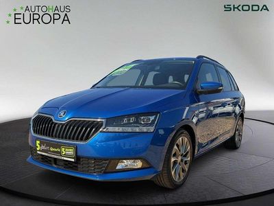 Gebraucht Skoda Fabia Best of 95 PS (69 kW) 2021 Race blau metallic Kombi