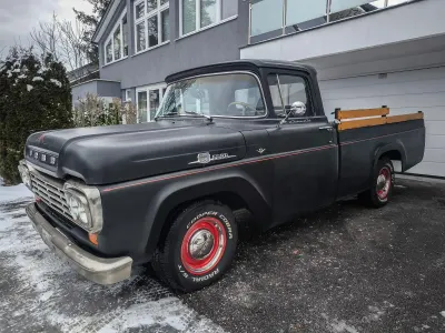 Gebraucht Ford F100 160 PS (117 kW) 1959 Schwarz Pickup