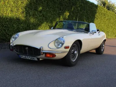 Gebraucht Jaguar E-Type 268 PS (197 kW) 1974 Gelb Cabrio