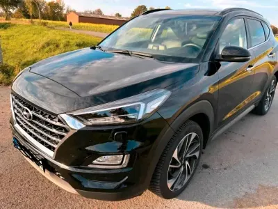 Gebraucht Hyundai Tucson Premium 177 PS (130 kW) 2019 Schwarz SUV