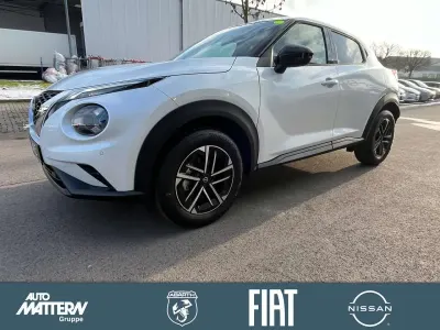 Ny Nissan Juke N-Connecta 114 HK (83 kW) 2026 Hvid SUV