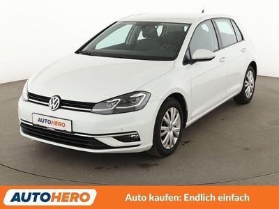 Usata VW Golf VII Comfortline 125 CV (91 kW) 2018 Bianco Berlina