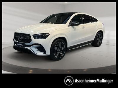 Gebraucht Mercedes GLE450 AMG Night 367 PS (269 kW) 2024 Unilack polarweiss Coupé