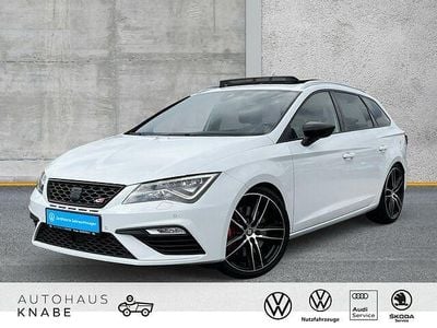 Usata Seat Leon ST CUPRA 300 CV (220 kW) 2018 Bianco Station wagon